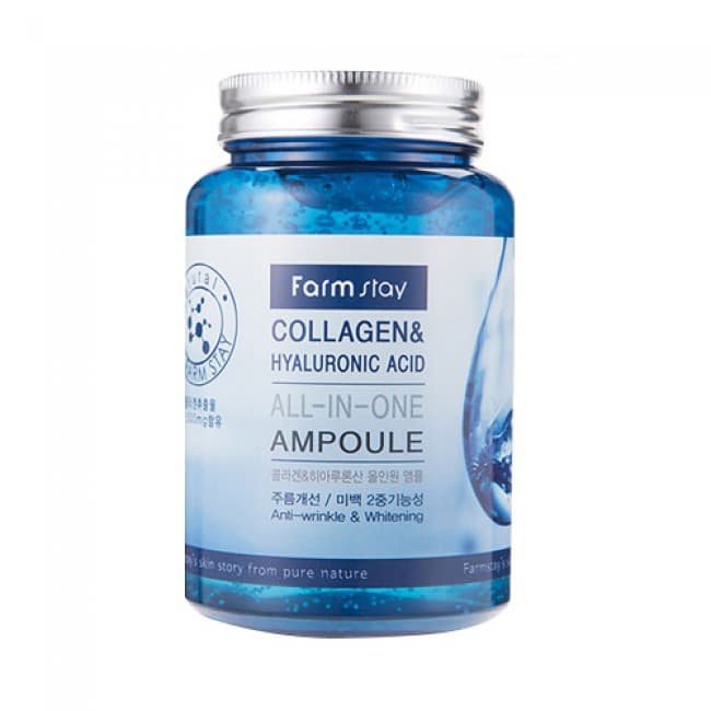 _Farmstay_ Collagen _ Hyaluronic Acid All In One Ampoule